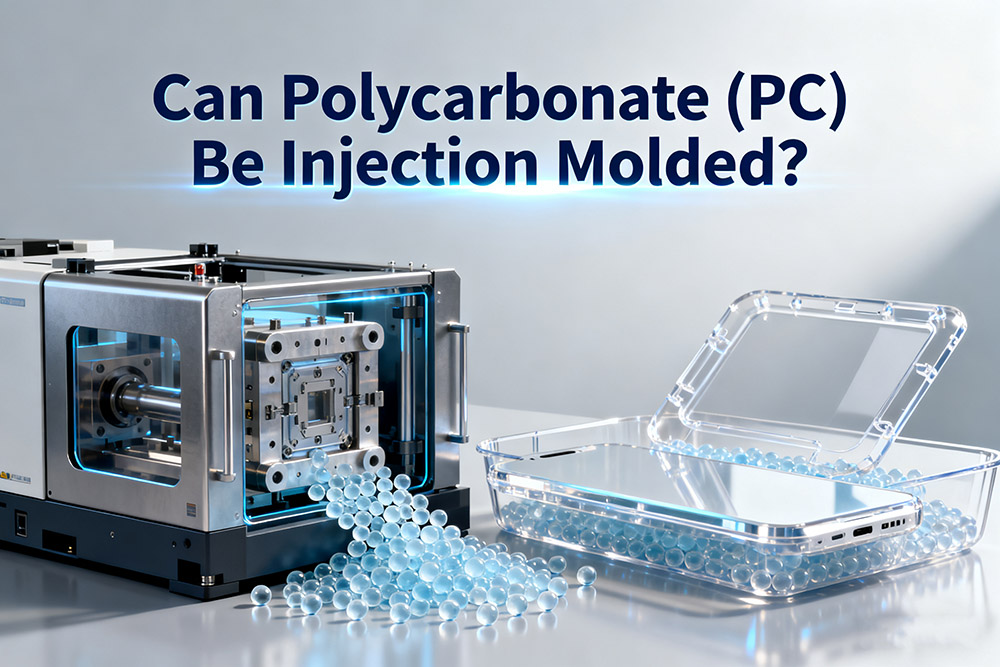 ¿Se puede moldear por inyección el policarbonato (PC)?
