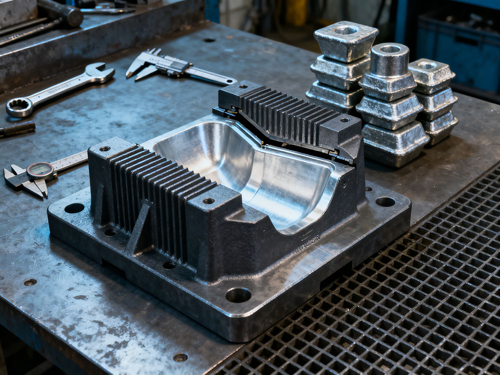 ¿Qué materiales se utilizan para los moldes de fundición a presión de aluminio?