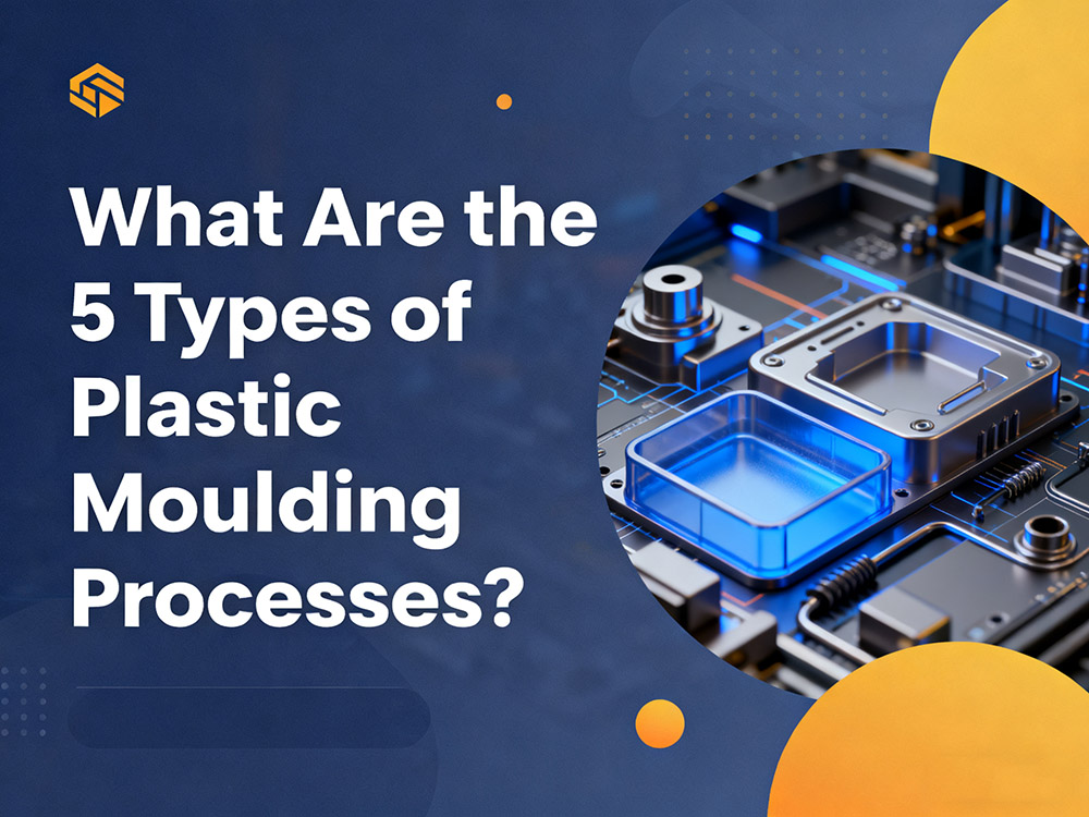 ¿Cuáles son los 5 tipos de procesos de moldeado de plástico?