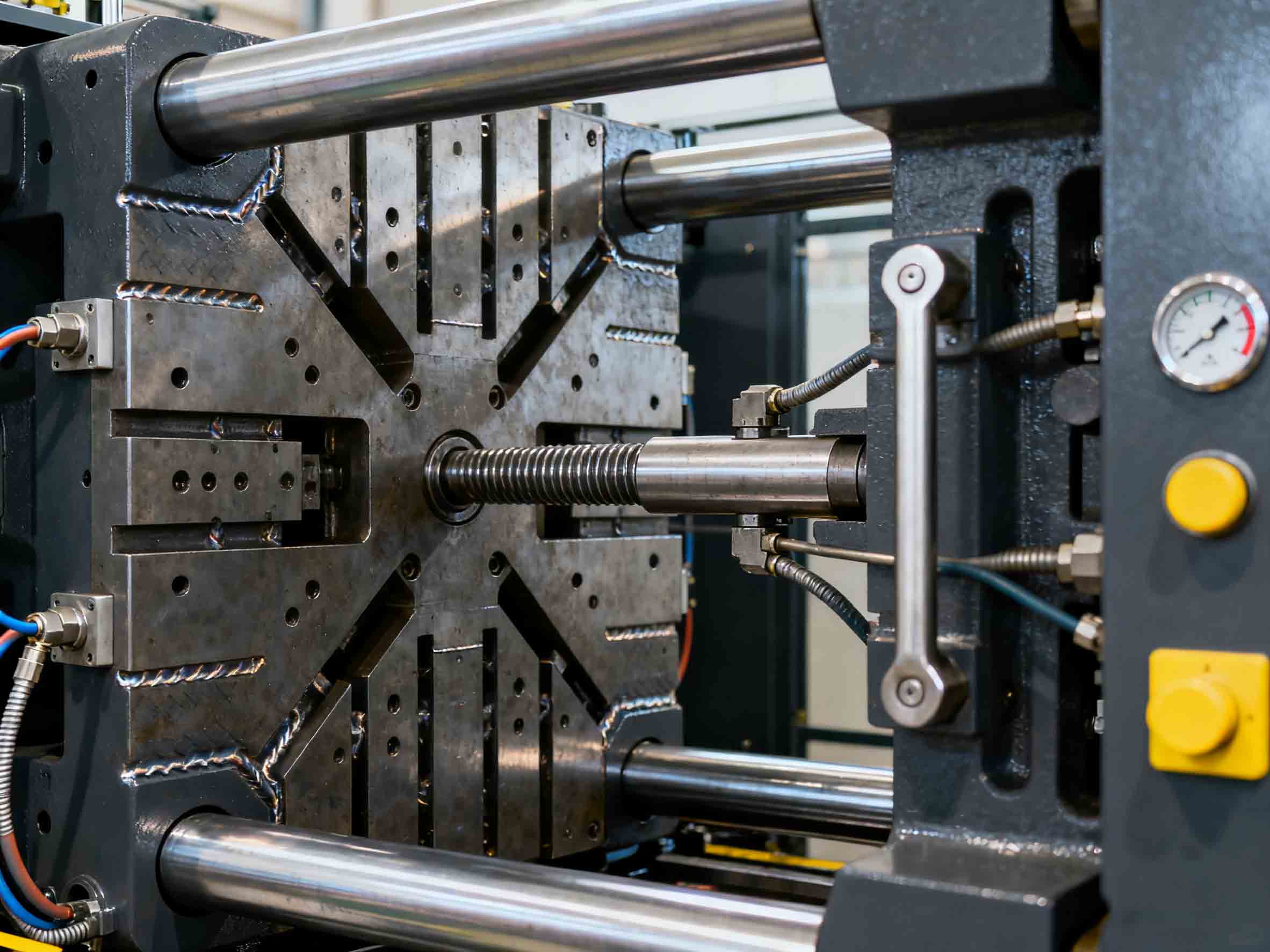 ¿Qué es la fuerza de sujeción en el moldeo por inyección?