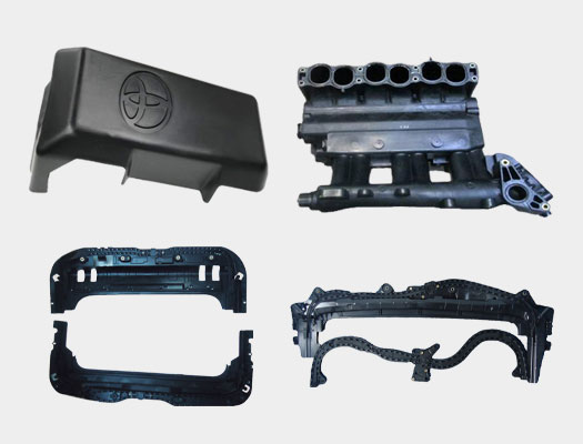 Piezas de plástico para automóviles
