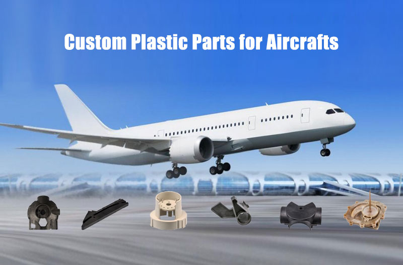 Piezas de plástico personalizadas para aviones