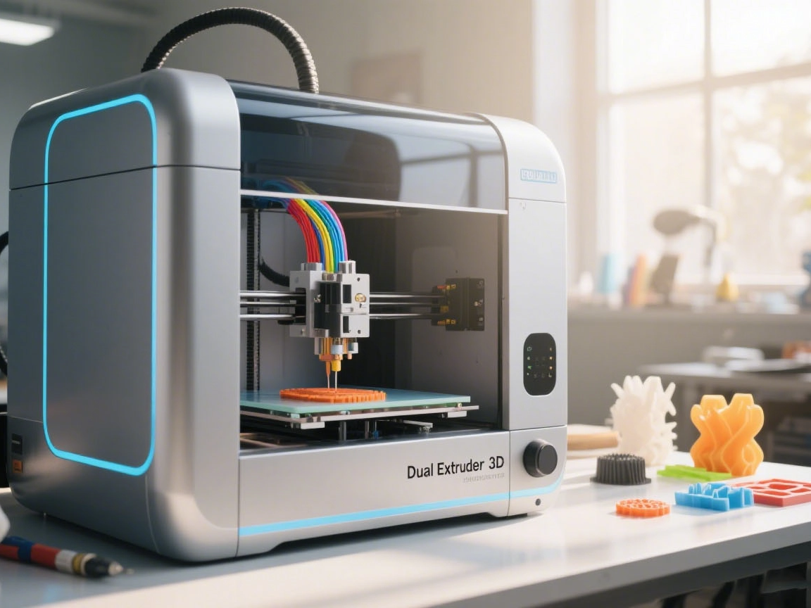 ¿Qué es la impresora 3D de doble extrusora?