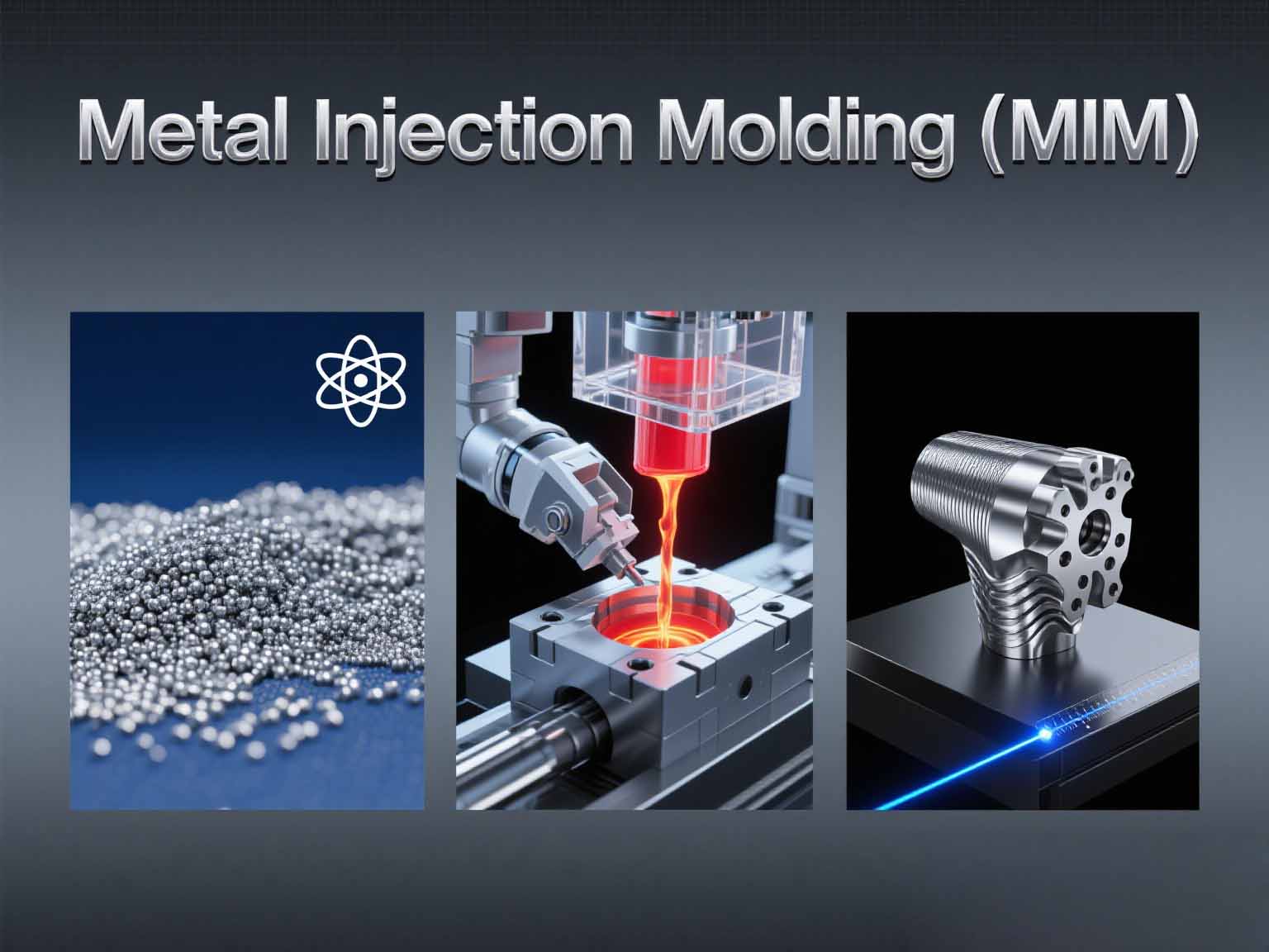 Moldado de inyección de metal (MIM): la guía completa