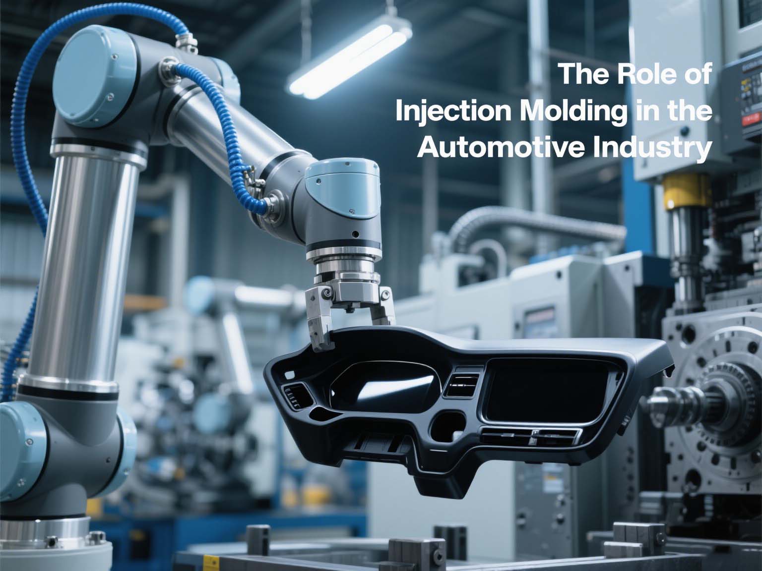 El papel del moldeo por inyección en la industria automotriz