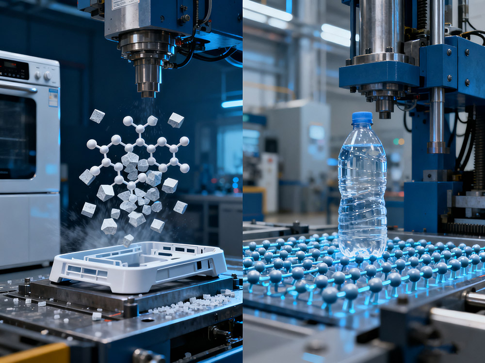 ¿Cuál es la diferencia entre el moldeo por inyección de ABS y PC?