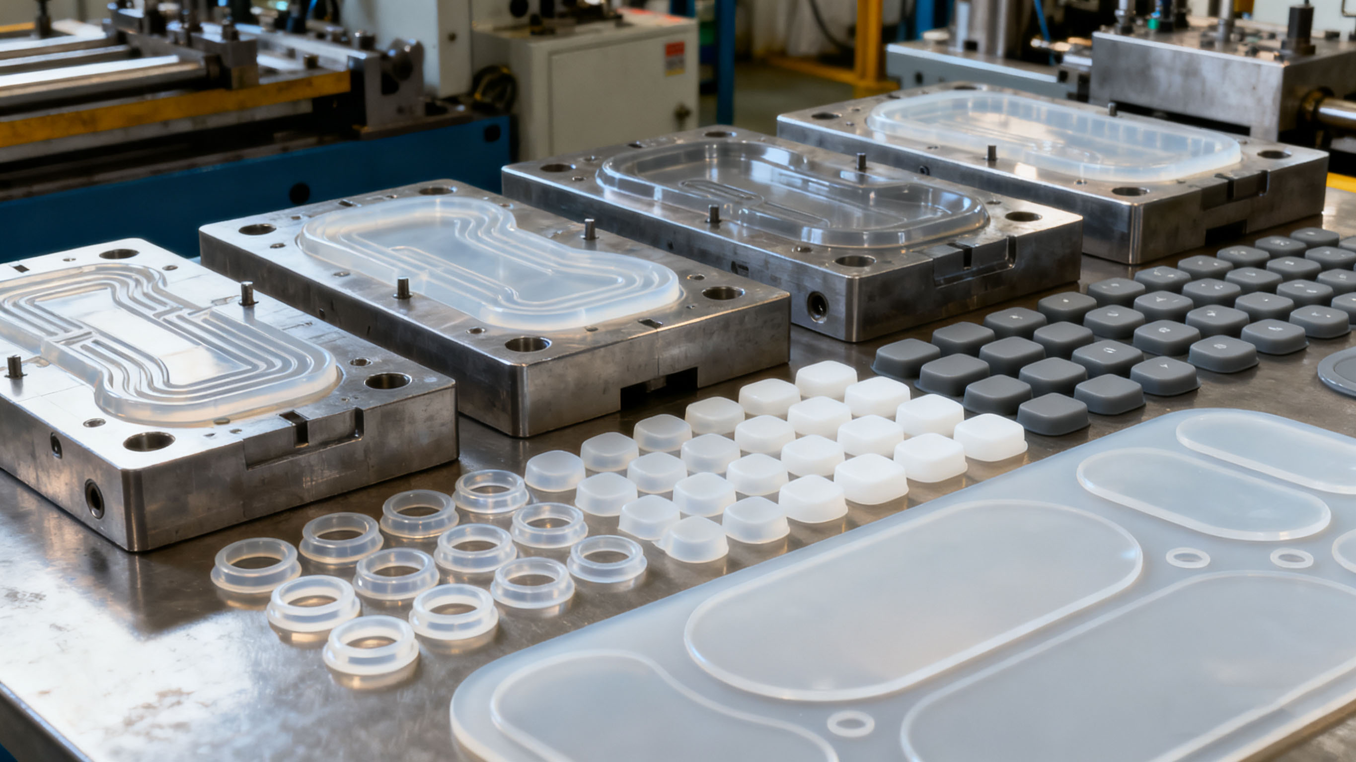 ¿Se puede moldear la silicona por inyección-1?