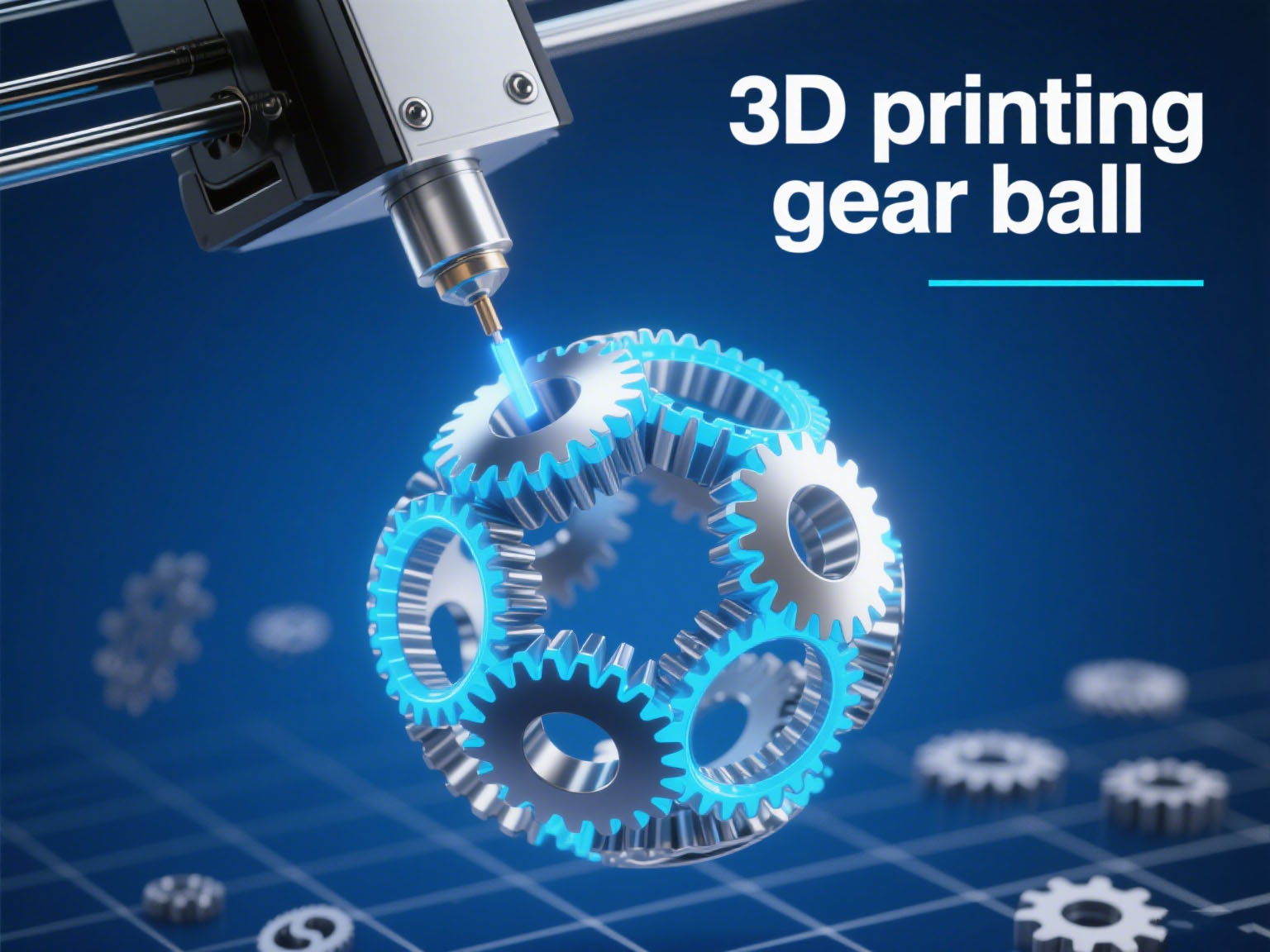 Cómo diseñar una bola de engranaje impresa en 3D funcional: una guía paso a paso